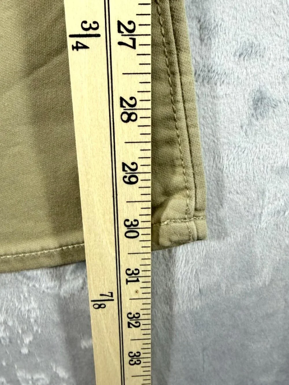 Banana Republic Traveler Jeans Men's 33x32 Slim Fit Khaki Stretch Chino Pants